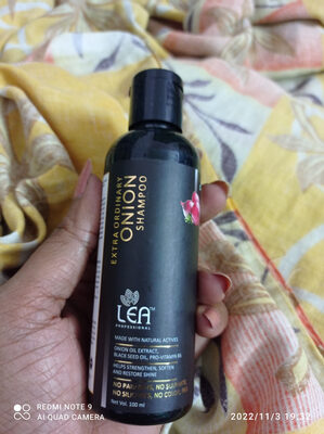 extra ordinary onion shampoo