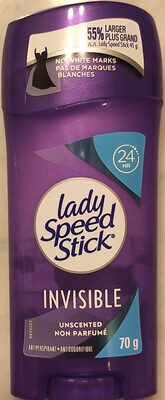 Lady Speed Stick Invisible Unscented Antiperspirant