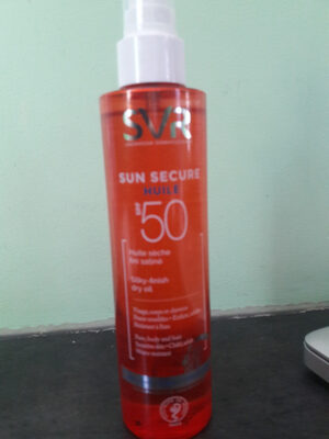 sun secure huile 50 spf