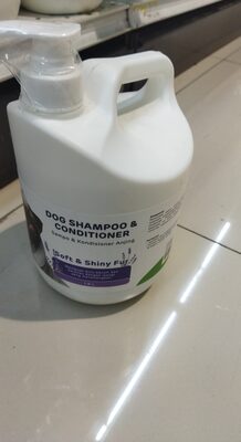 Dog shampoo & conditioner 1,9L