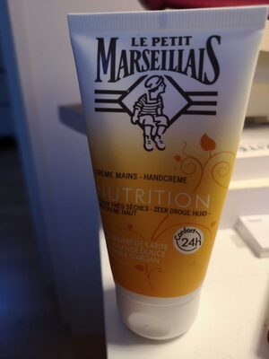 Creme main nutrition beurre de karite amande douce et huile d argan