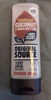 Tropical Coconut & Shea Butter Shower Gel