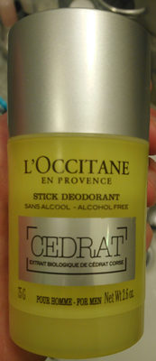 Cedrat stick deodorant