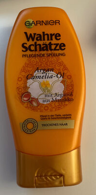 Wahre Schätze Pflegende Spülung Argan Camelia-Öl