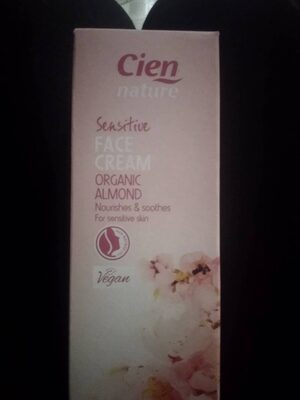 Sensitive face cream