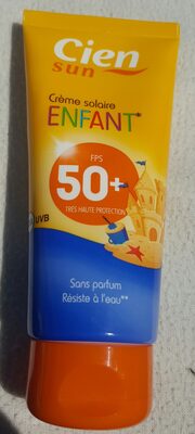 Crème solaire enfant FPS50+