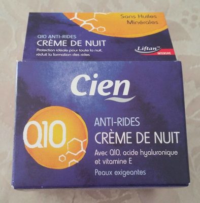 Anti rides creme de nuit Q10