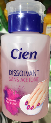 Dissolvant sans acétone