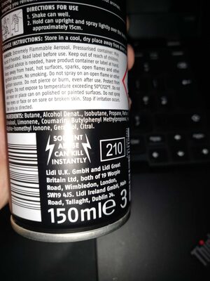 Body spray