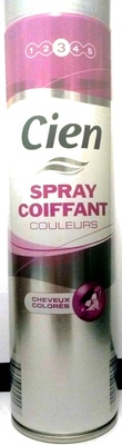 Spray coiffant couleurs