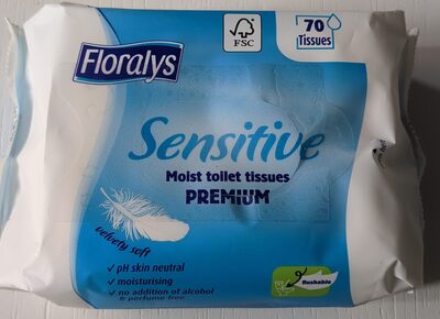Moist toilet tissues