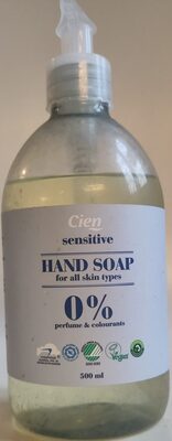 Sensitive hand soap