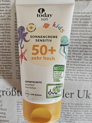 Sonnencreme Sensitiv 50+ (kids)