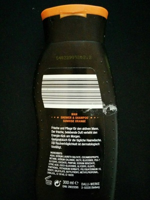 Shower & Shampoo Sunrise Orange