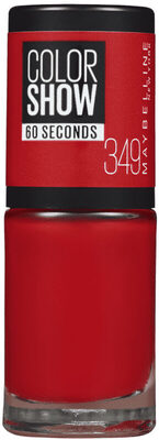 Maybelline Neglelakk Colorshow Powder Red 349