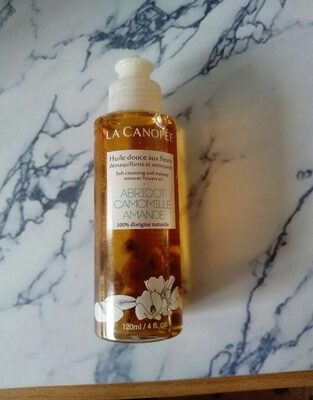 Huile douce aux fleurs démaquillante et nettoyante