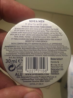 Nivea men