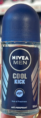 Nivea for Men Cool Kick Anti-Transpirant Deodorant ROLL-ON, 50 ML