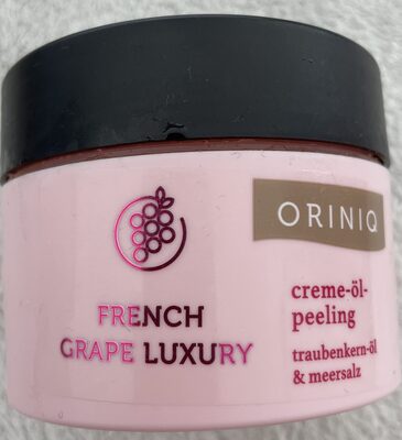 Creme Öl Peeling Traubenkern-Öl & Meersalz