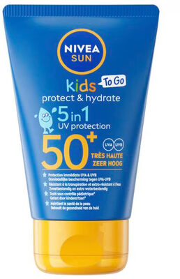 NIVEA Sun Kids Protect & Hydrate To Go Size SPF50+ 5-In-1 Zonnecrème