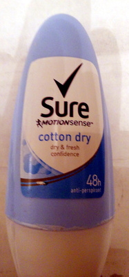 Motionsense cotton dry anti-perspirant 48h