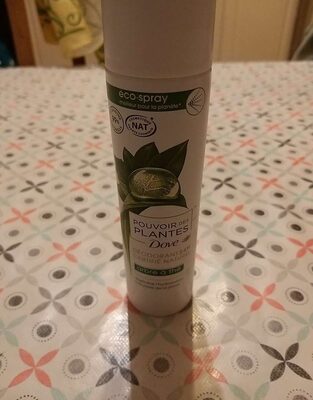 DOVE Déodorant Femme Spray Pouvoir des Plantes Arbre à Thé 75ml