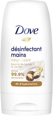 Dove Désinfectant Mains Nourrissant Beurre de Karité & Vanille 50ml