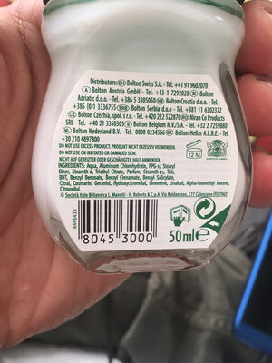 Borotalco Original Deodorant Roller