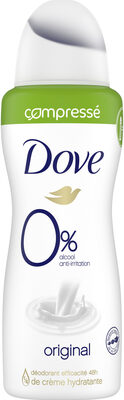 Dove zero original 100ml