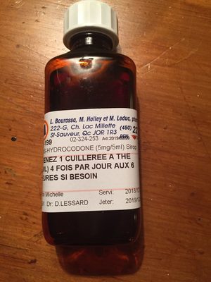 C est un médicament  sirop pour la toux