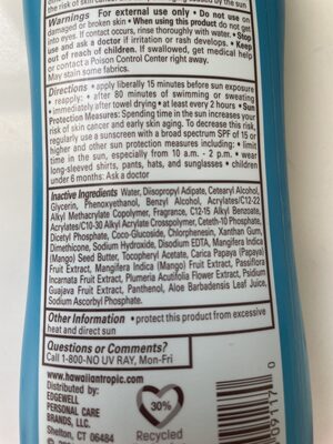 Sunscreen Lotion