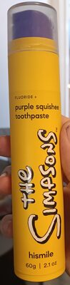 Hismile The Simpsons purple squishee toothpaste
