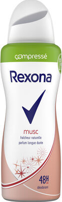 Rexona Déodorant Femme Spray Antibactérien Musc Compressé 100ml