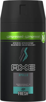 AXE Déodorant Homme Spray Compressé Apollo Frais 48h