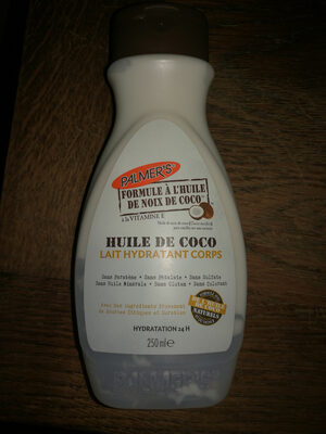 huile de coco lait hydratant corps