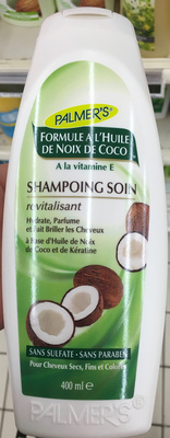 Shampooing soin formule à l'huile de noix de coco