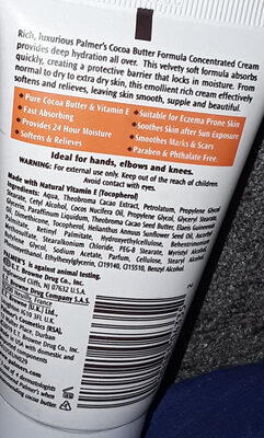 Palmer's Cocoa Butter Formula Geconcentreerde Crème