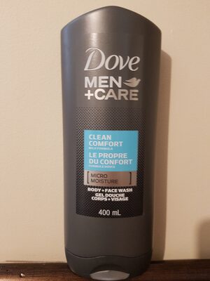 Men+Care clean comfort body + face wash gel