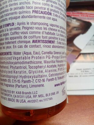 Apogée kératine ans green tea restructurizer