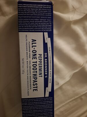 All-one toothpaste