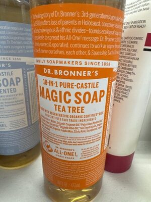 18-in-1 Tea Tree Pure-Castile Soap