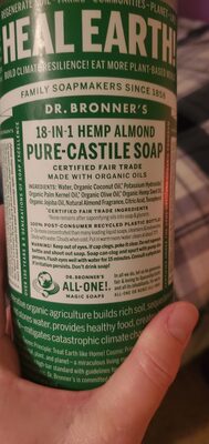 18-in-1 Almond Pure-Castile Soap