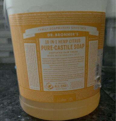 18-in-1 Citrus Pure-Castile Soap