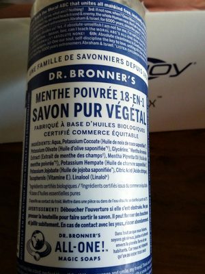 Savon De Castille Menthe Poivree