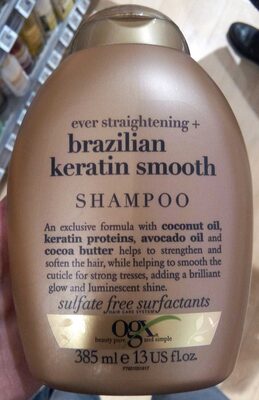 OGX Brazilian Keratin Smooth & Sleek Shampoo