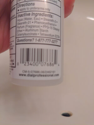 anti-perspirant & Deodorant
