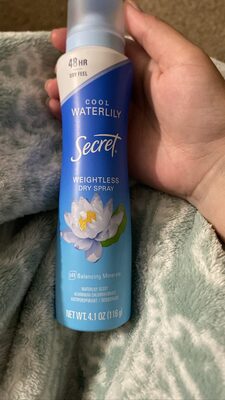 Cool Waterlily Weightless Dry Spray