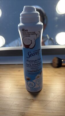 Dry Spray Aluminum Free Coconut