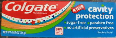 Kids cavity protection bubble fruit