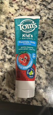 Kid's Natural Fluoride-Free Toothpaste